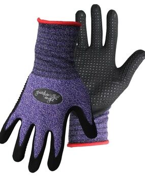 Boss Unisex Guardian Angel Dotted Nitrile Palm Glove Superior Grip, Size XS